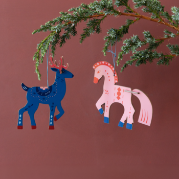 Studio Roof Ornaments The Little Horse & Deer