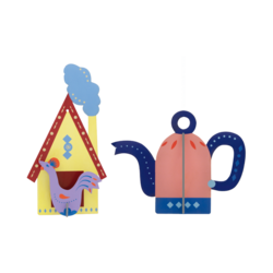 Studio Roof Ornaments Tea House Tales
