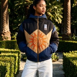 On Vacation Retro Ski Jacket Blue