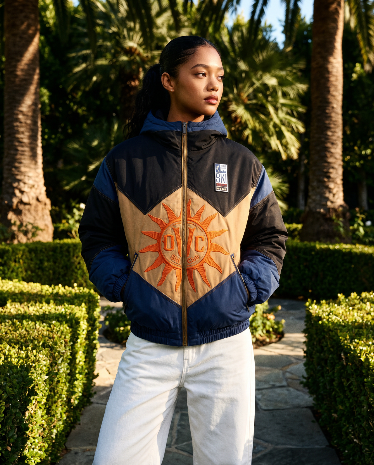 On Vacation On Vacation Retro Ski Jacket Blue