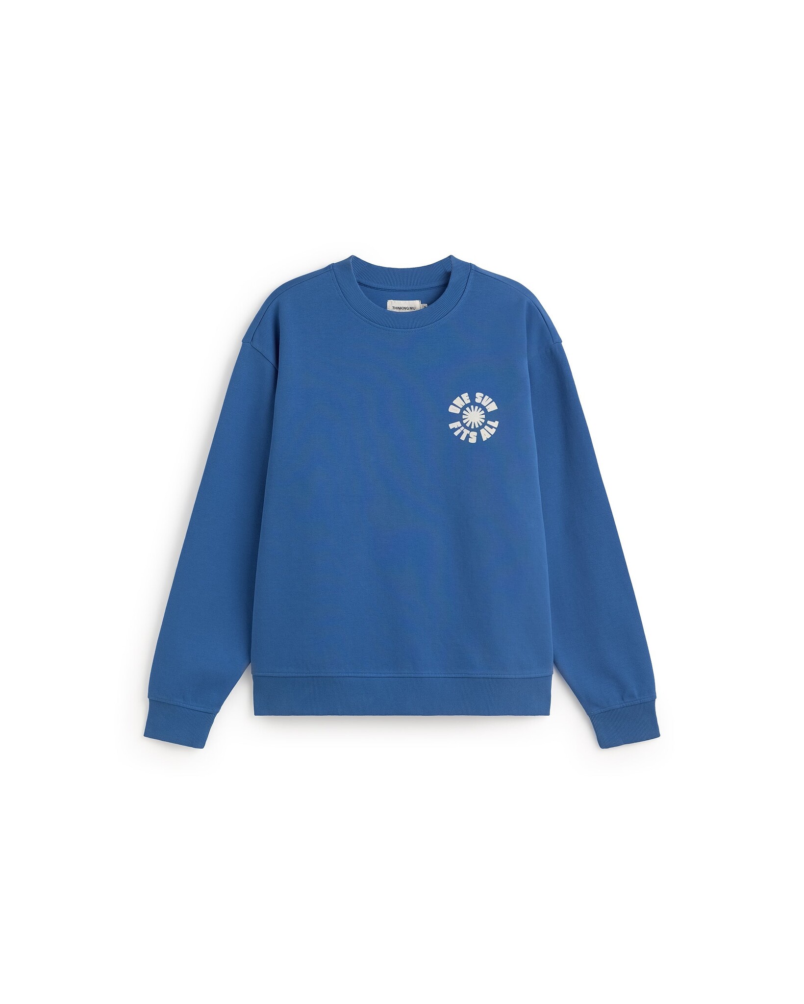 Thinking Mu Thinking Mu One Sun Light Cobalt Leon Sweatshirt