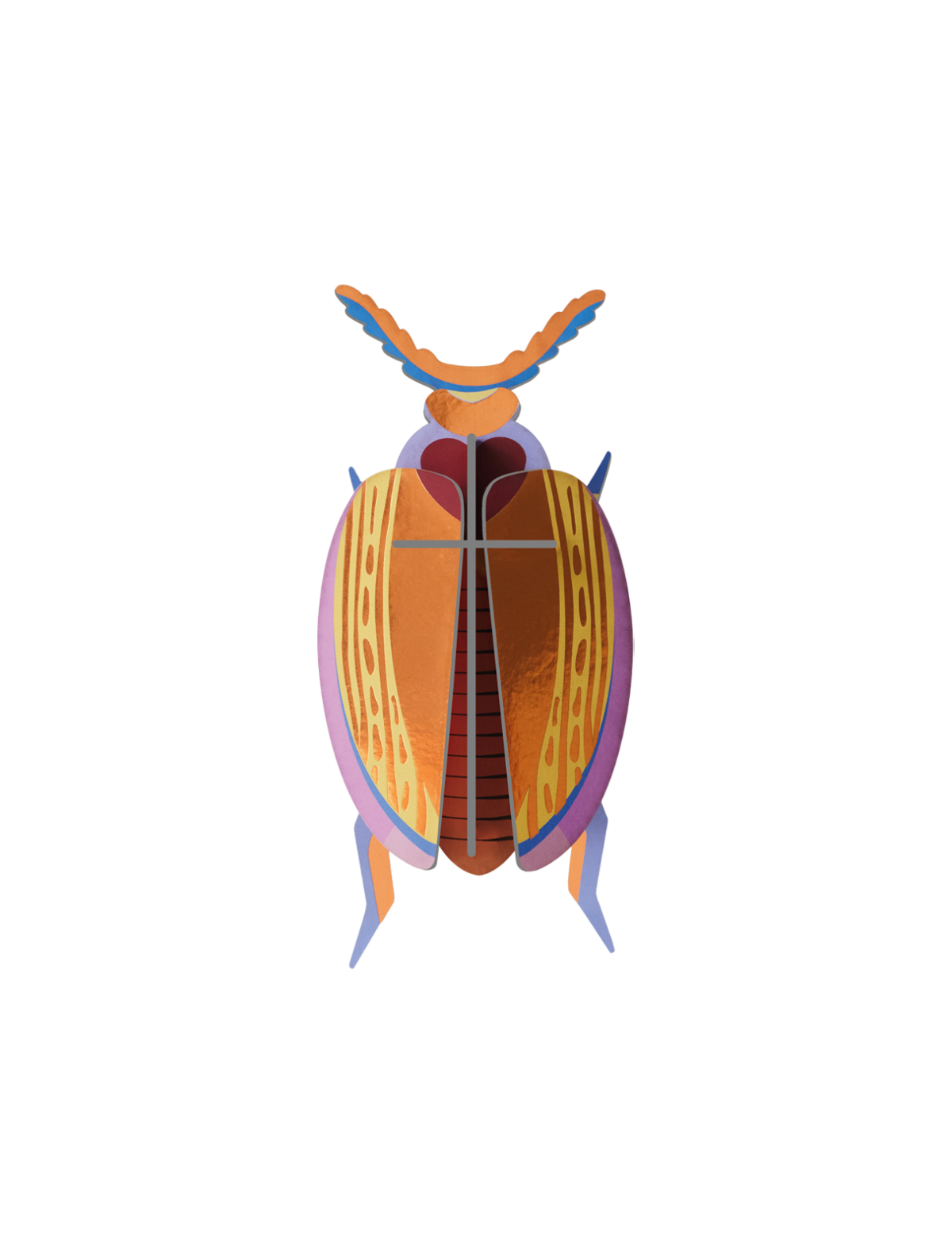 Studio Roof Studio Roof Cuprum Beetle Wall Art