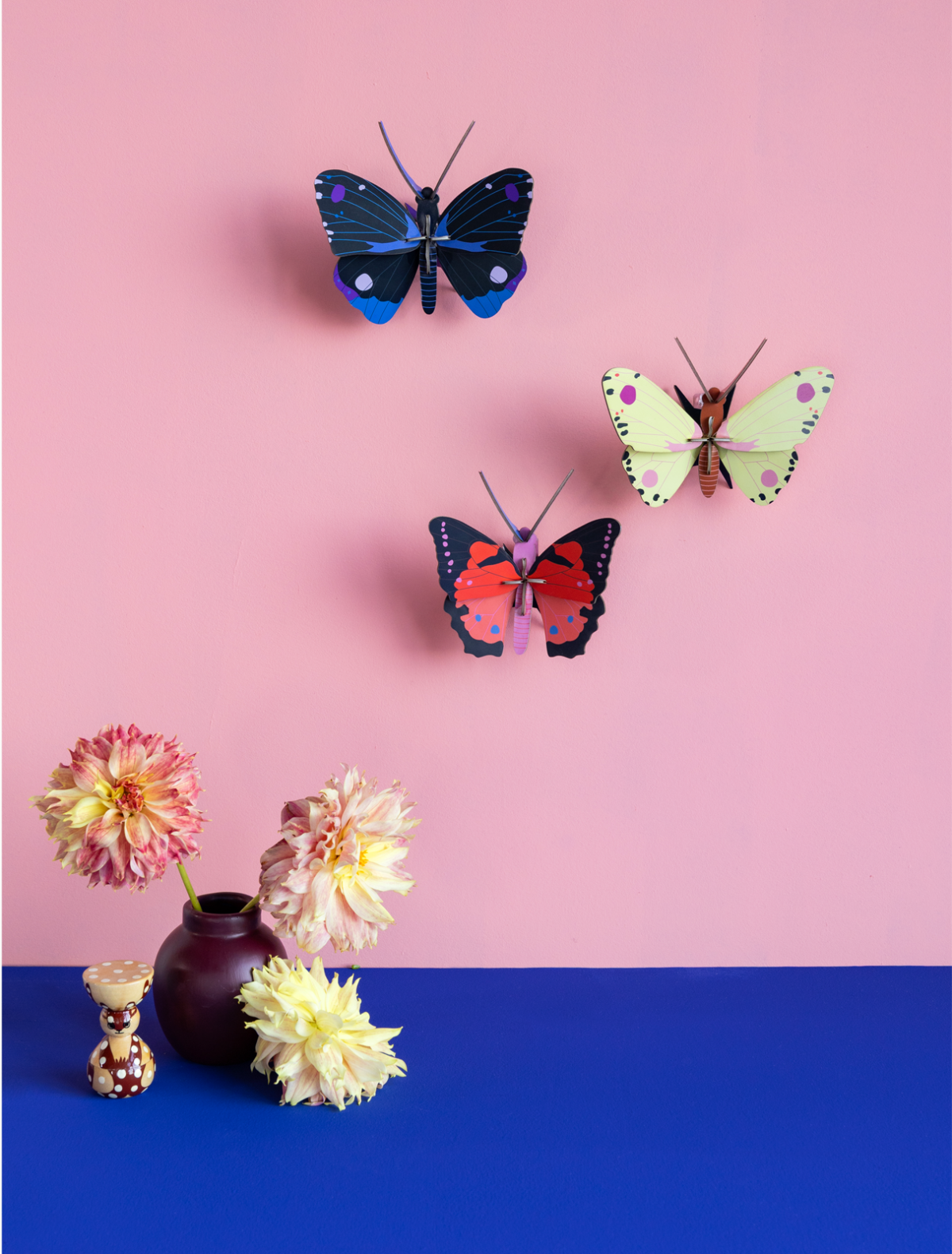 Studio Roof Studio Roof Blue Diadem Butterfly Wall Art