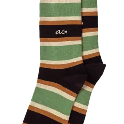 Alfredo Gonzales Socks Big Stripes Light Army