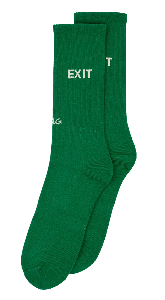 Alfredo Gonzales Alfredo Gonzales Socks Athletic Icon Exit Green