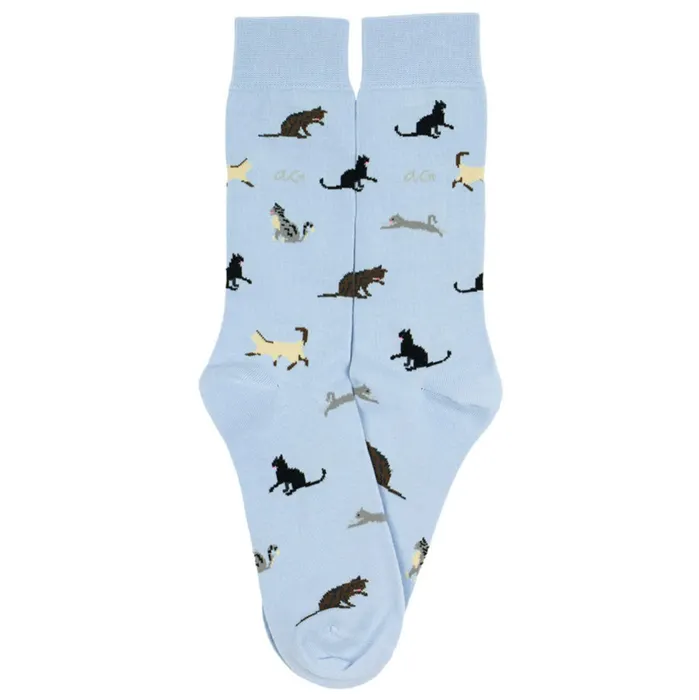 Alfredo Gonzales Alfredo Gonzales Socks Cats Light Blue