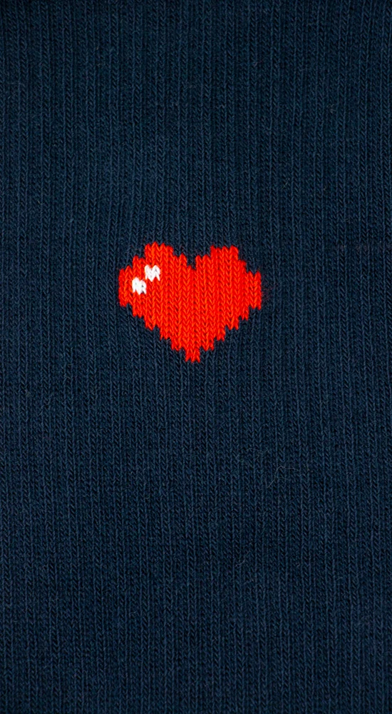 Alfredo Gonzales Alfredo Gonzales Socks Athletic Icon Hearts Navy