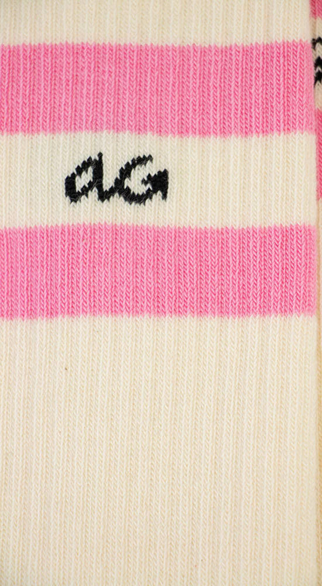 Alfredo Gonzales Alfredo Gonzales Socks Athletic Organic Stripes Pink