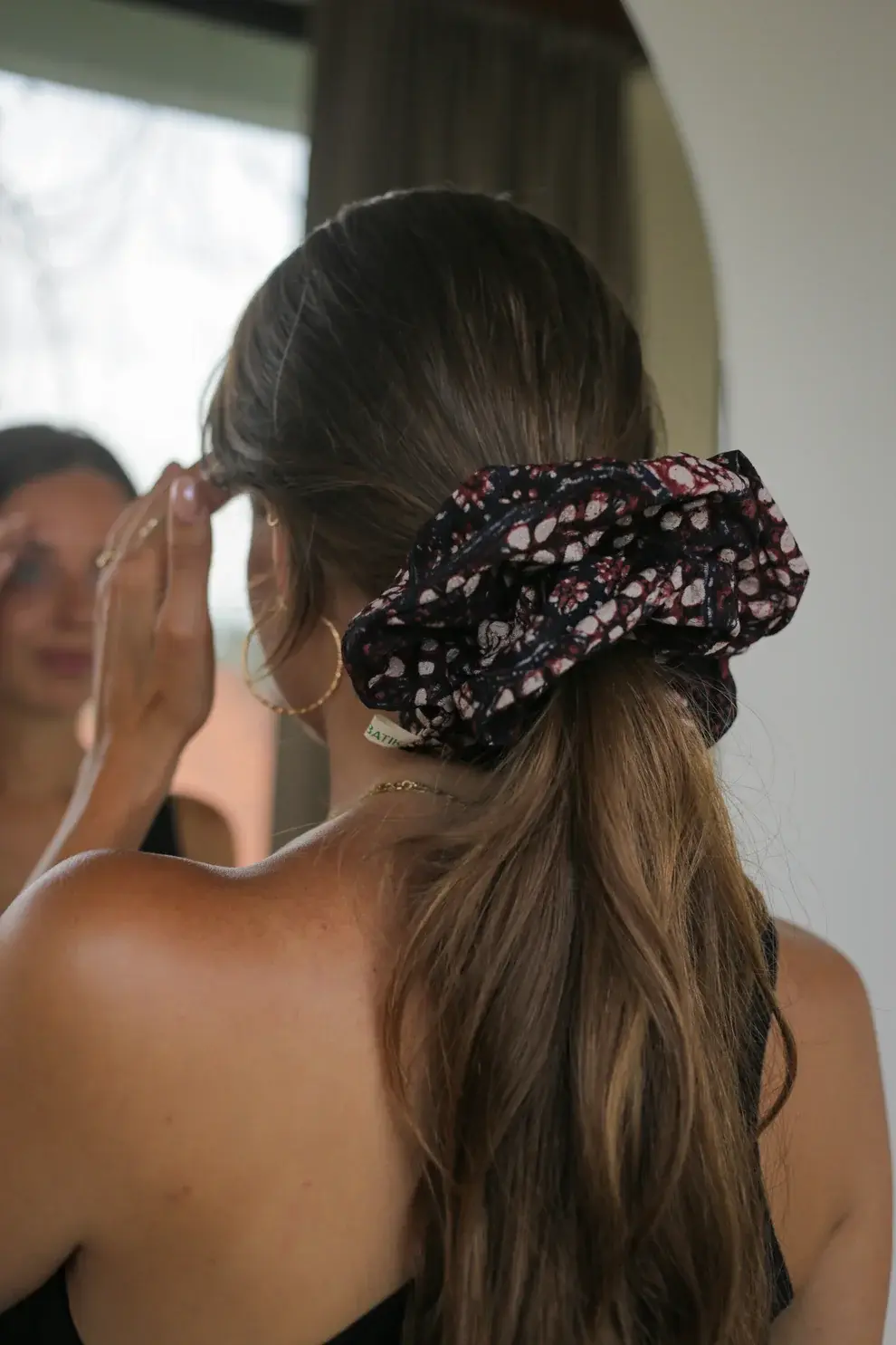 STUDIO BATIK BATIK Studio Batik Batik Scrunchie Mozaik