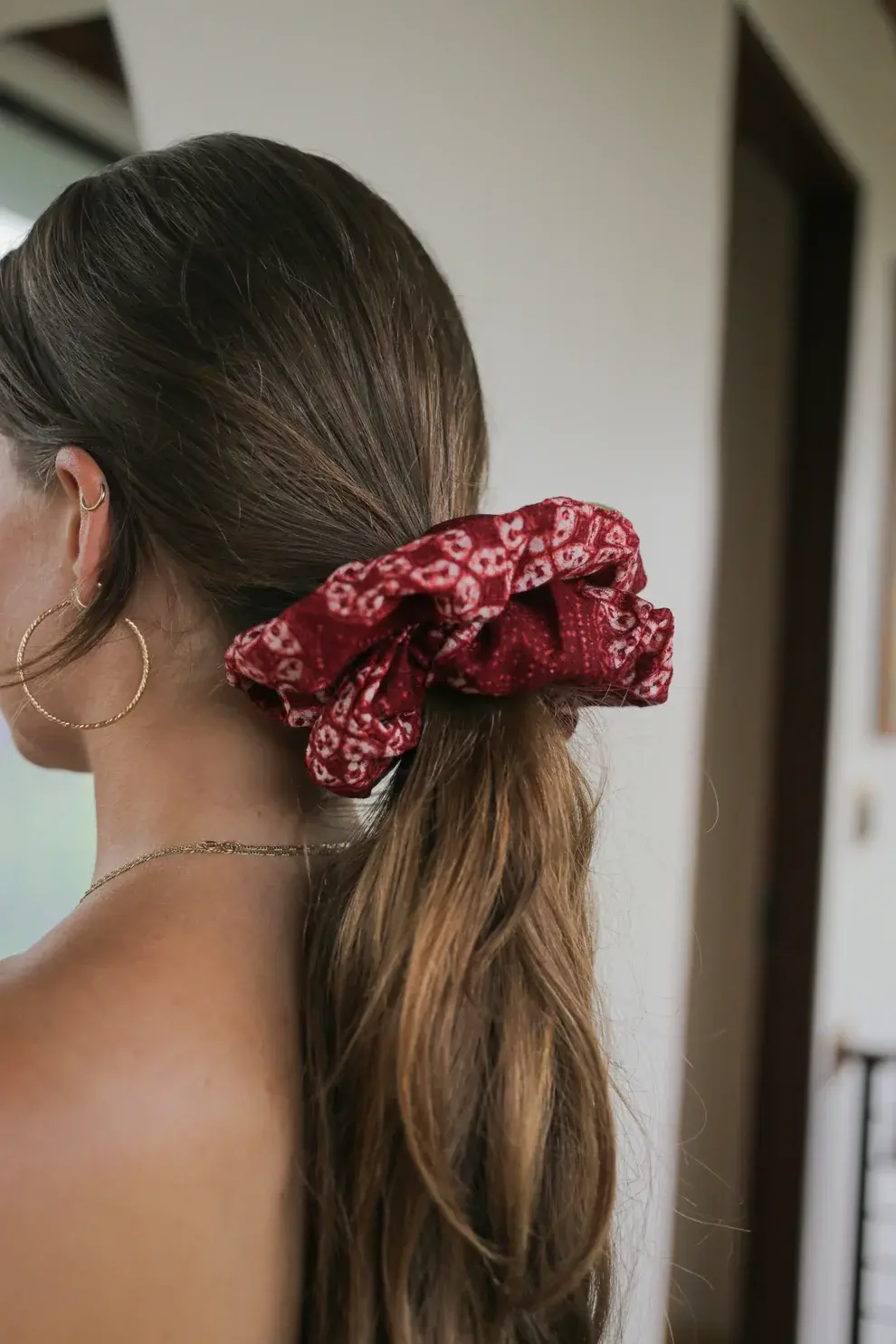 STUDIO BATIK BATIK Studio Batik Batik Scrunchie Melati