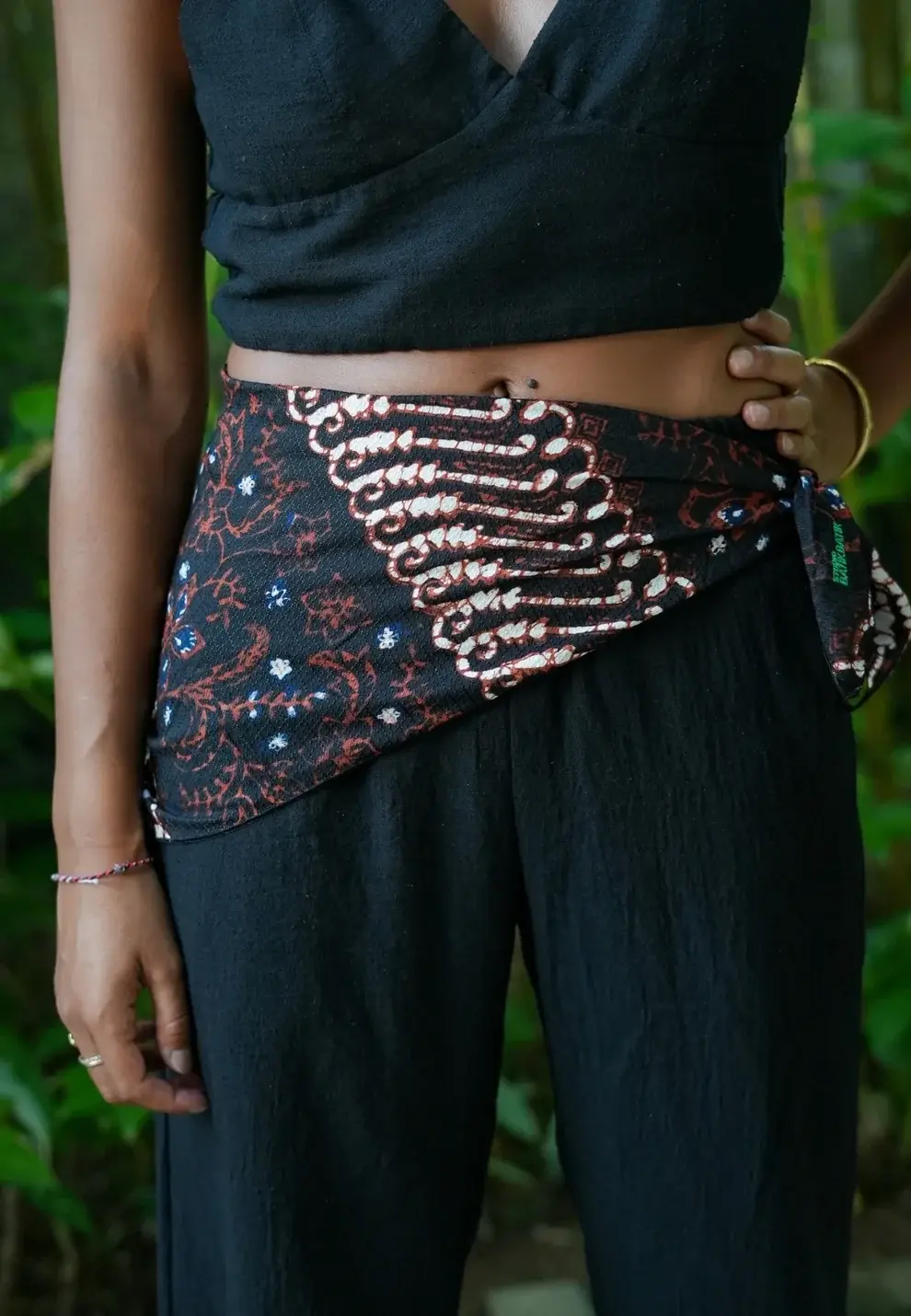 STUDIO BATIK BATIK Studio Batik Batik Scarf Cokelat