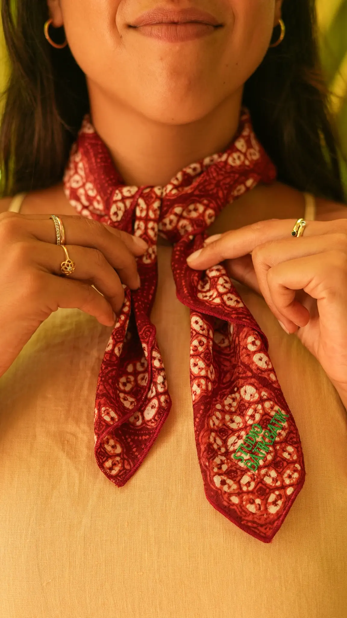 STUDIO BATIK BATIK Studio Batik Batik Bandana Melati