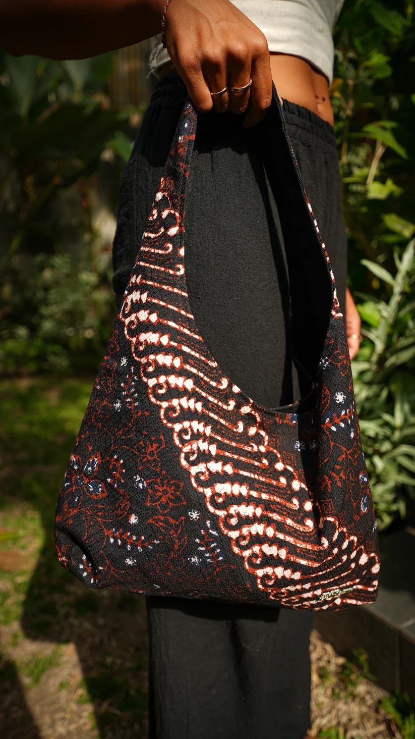 STUDIO BATIK BATIK Studio Batik Batik Joy Bag Cokelat
