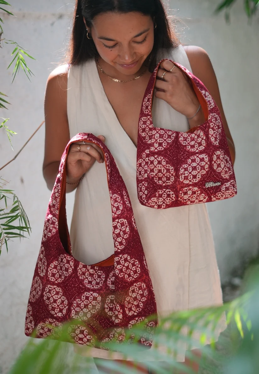 STUDIO BATIK BATIK Studio Batik Batik Joy Bag Melati