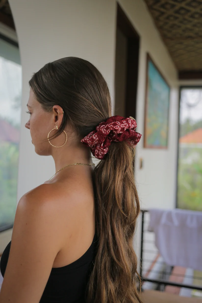 STUDIO BATIK BATIK Studio Batik Batik Scrunchie Melati