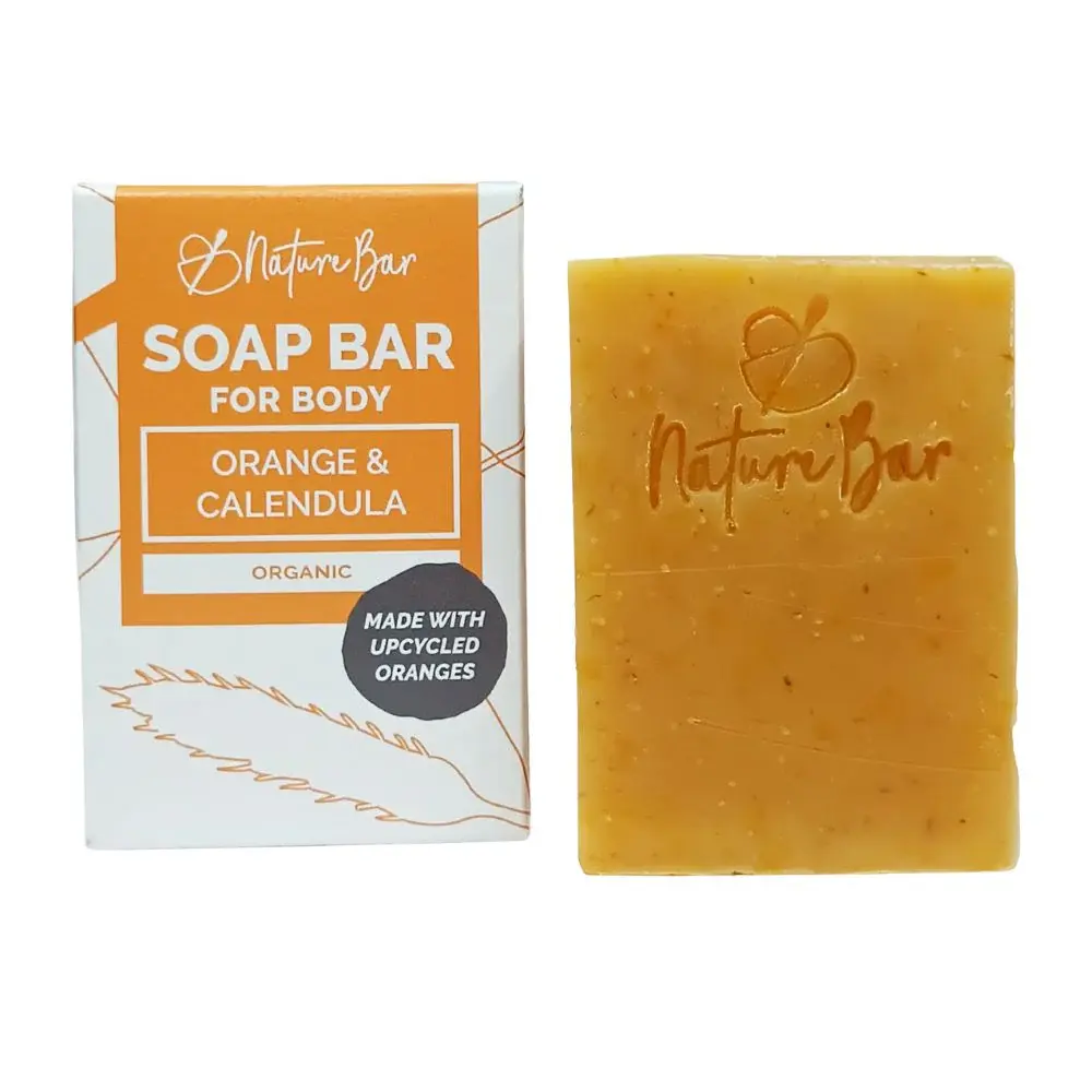 Nature Bar Orange & Calendula Body Soap Bar