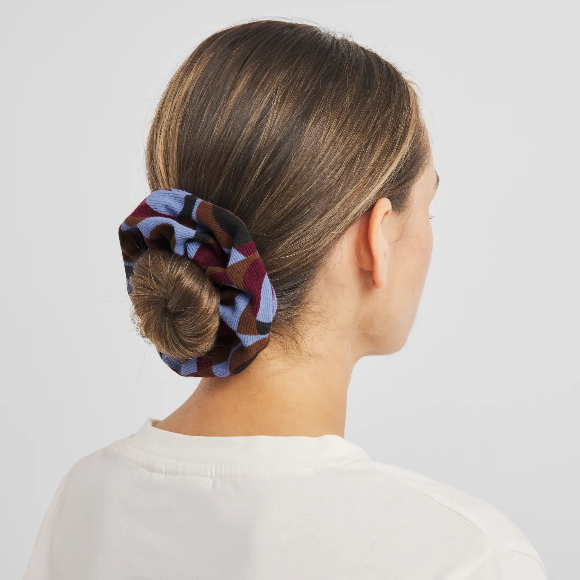Dedicated Dedicated Scrunchie Rib Retro Geo Multi Color