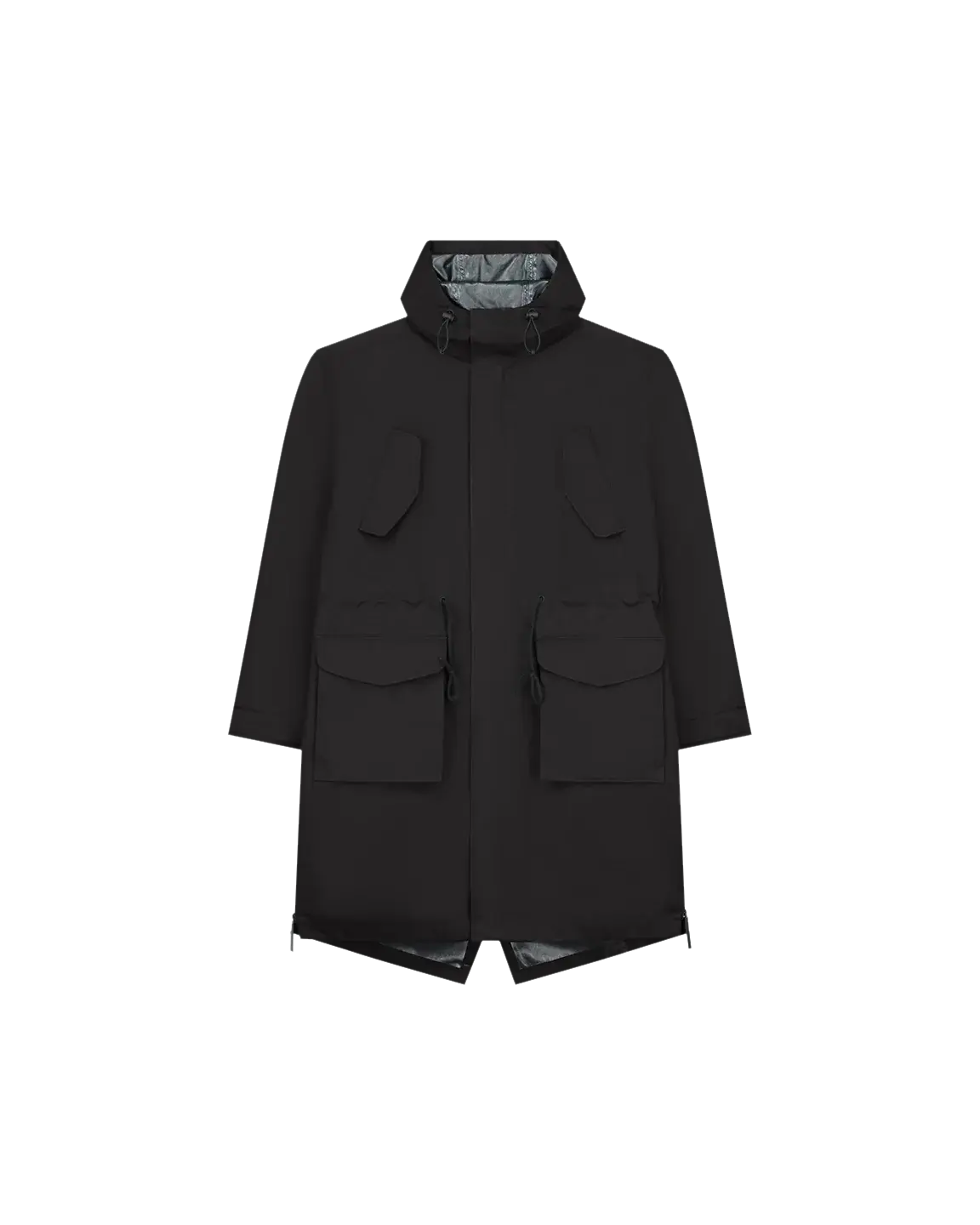 Maium Maium  Winter Parka  Raincoat Black