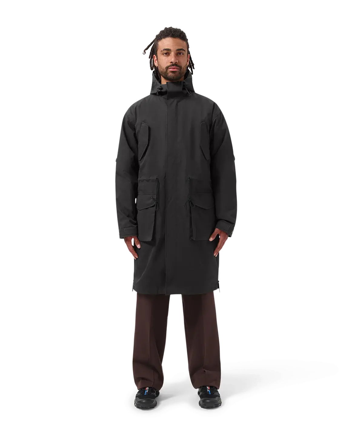 Maium Maium  Winter Parka  Raincoat Black