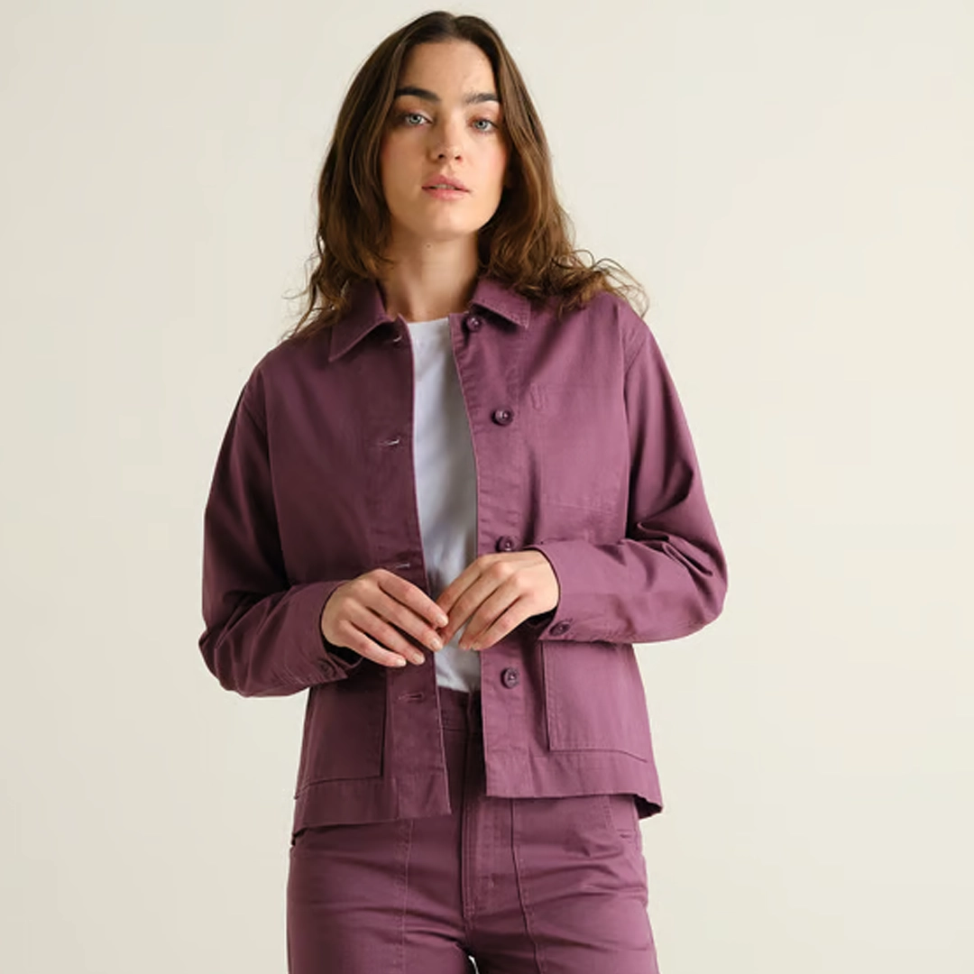 Dedicated Dedicated Workwear Pants Vara Berry Purple