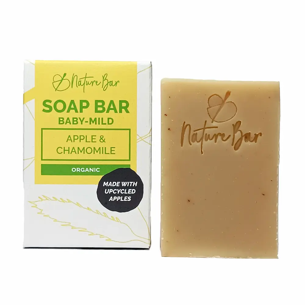 Nature Bar Apple & Chamomile baby-mild Body Bar