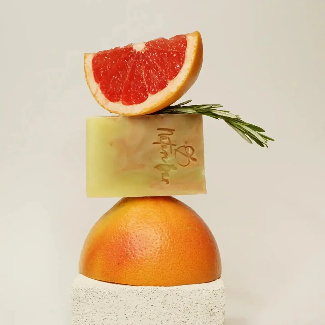 Nature Bar Body Soap Bar Grapefruit & Rosemary