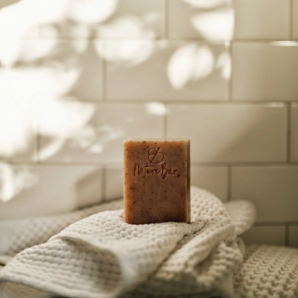 Nature Bar Body Scrub Bar Coffee & Turmeric