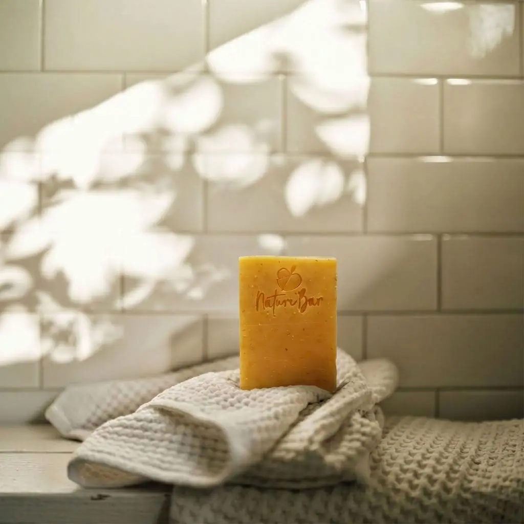 Nature Bar Orange & Calendula Body Soap Bar