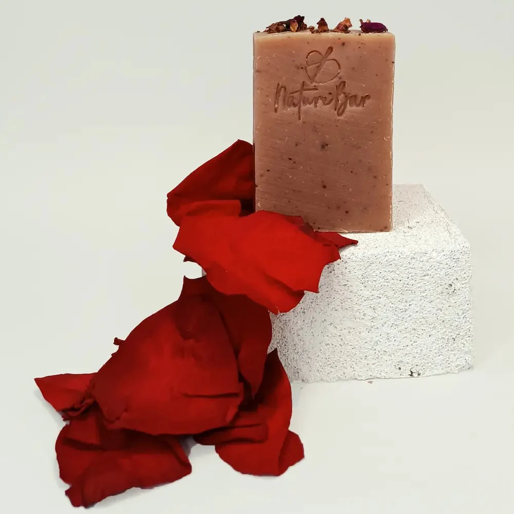 Nature Bar Nature Bar Rozenbottel & Palissander Body Soap Bar