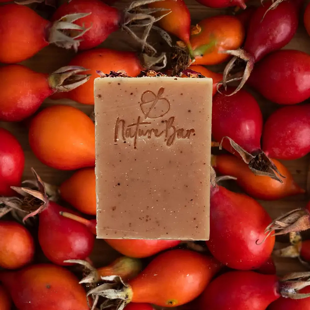 Nature Bar Nature Bar Rozenbottel & Palissander Body Soap Bar