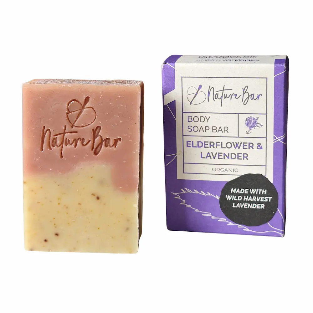 Nature Bar Nature Bar Body Soap Bar Elderflower & Lavender