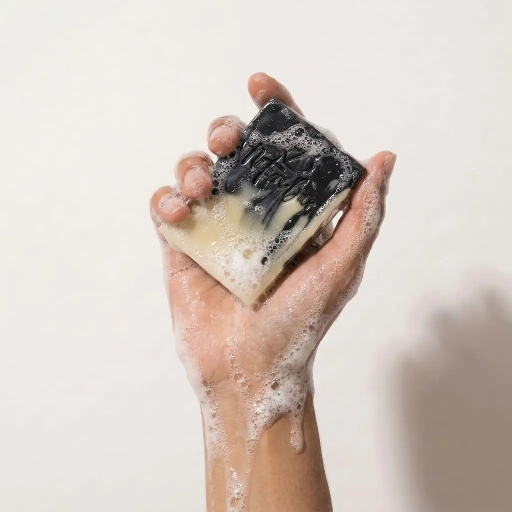Nature Bar Nature Bar Charcoal & Aloe Vera Face & Body Soap Bar