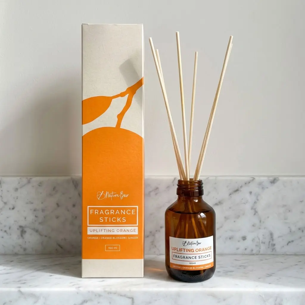 Nature Bar Nature Bar Fragrance Sticks 100ML Uplifting Orange