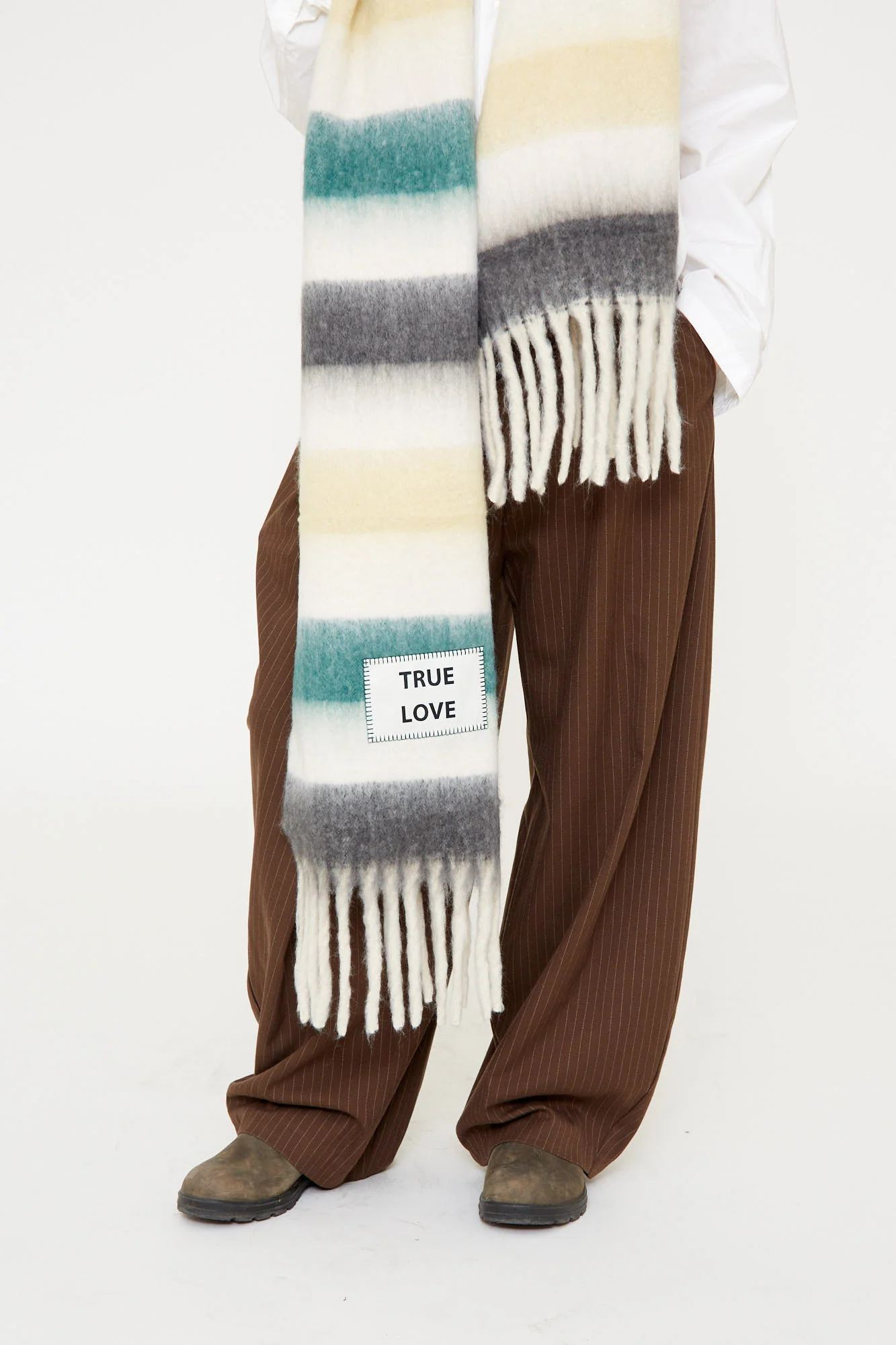 Verb To Do Verb To Do Sjaal True Love Stripes White