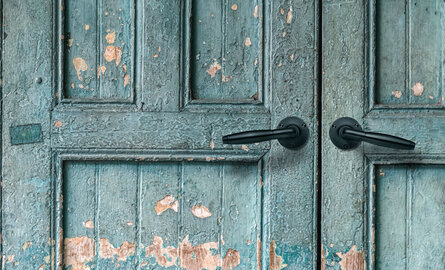 Hangende deurklinken