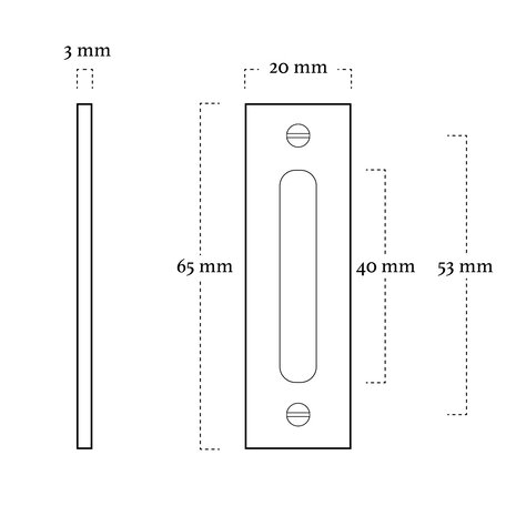 De Oude Deurklink Raamsluiting Klassiek mat nikkel links kozijnplaatje De Oude Deurklink Raamsluiting Klassiek mat nikkel links kozijnplaatje