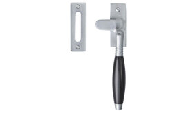 De Oude Deurklink Raamsluiting Klassiek mat nikkel rechts kozijnplaatje De Oude Deurklink Raamsluiting Klassiek mat nikkel rechts kozijnplaatje