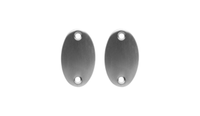 De Oude Deurklink Blindrozet ovaal - mat nikkel De Oude Deurklink Blindrozet ovaal - mat nikkel