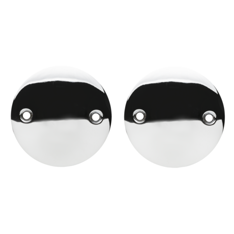 De Oude Deurklink Blindrozet rond - glanzend nikkel