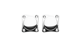 De Oude Deurklink Blindrozet vierkant - glanzend nikkel De Oude Deurklink Blindrozet vierkant - glanzend nikkel