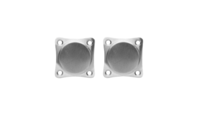 De Oude Deurklink Blindrozet vierkant - mat nikkel De Oude Deurklink Blindrozet vierkant - mat nikkel