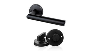 Mooi Deurbeslag Deurklink Esferia en WC slot Luna Mooi Deurbeslag Deurklink Esferia en WC slot Luna