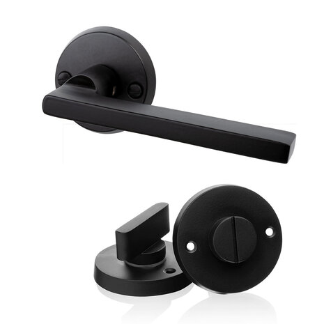 Mooi Deurbeslag Deurklink Vita en WC slot Luna Mooi Deurbeslag Deurklink Vita en WC slot Luna