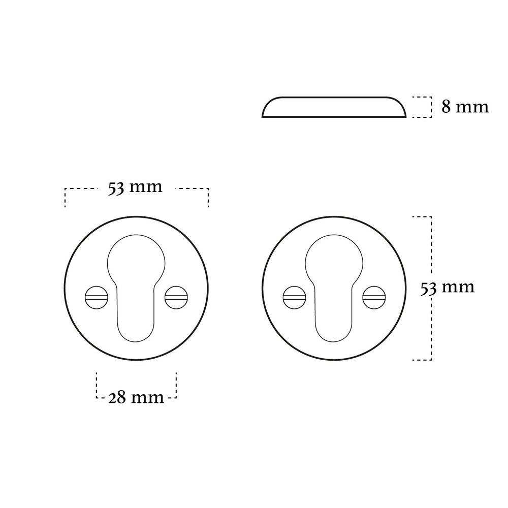 Mooi Deurbeslag Deurklink Vita mat zwart met ronde cilinderrozetten Rosa Mooi Deurbeslag Deurklink Vita mat zwart met ronde cilinderrozetten Rosa