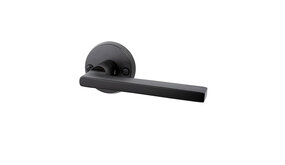 Mooi Deurbeslag Deurklink Vita in mat zwart en ronde rozetten