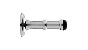 De Oude Deurklink Deurstopper in glanzend nikkel