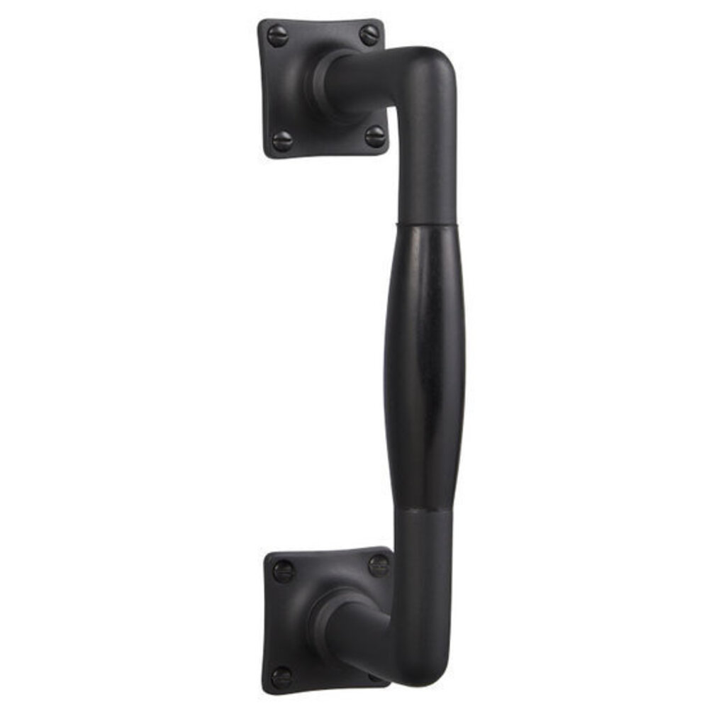 De Oude Deurklink Handgreep 185mm in mat zwart met bakelieten handvat De Oude Deurklink Handgreep 185mm in mat zwart met bakelieten handvat