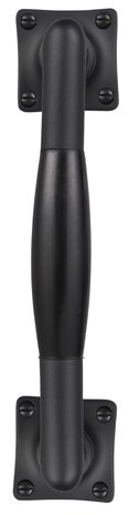 De Oude Deurklink Handgreep 185mm in mat zwart met bakelieten handvat De Oude Deurklink Handgreep 185mm in mat zwart met bakelieten handvat
