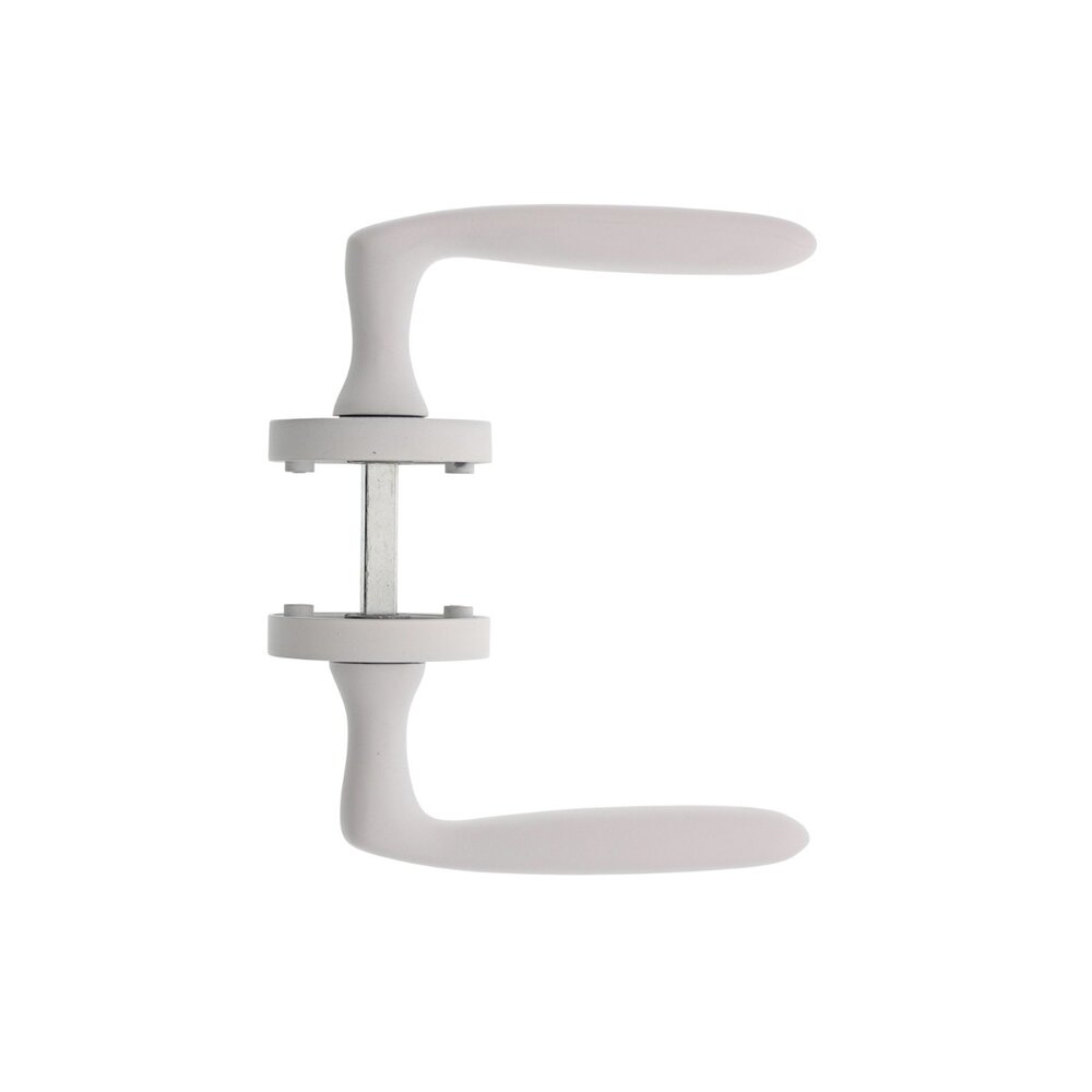 Intersteel Deurklink Bjorn rond rozet wit Intersteel Deurklink Bjorn rond rozet wit