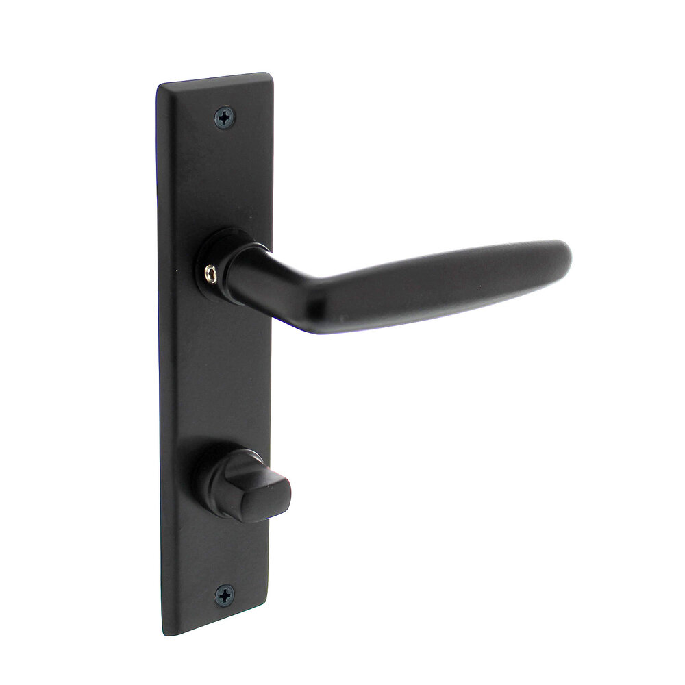 Intersteel Deurklink Sophie schild mat zwart 181x41x7mm wc63/8mm Intersteel Deurklink Sophie schild mat zwart 181x41x7mm wc63/8mm
